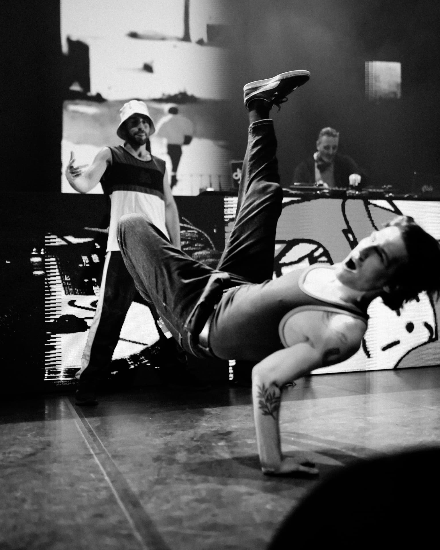 Stage moves — Lindy Layton